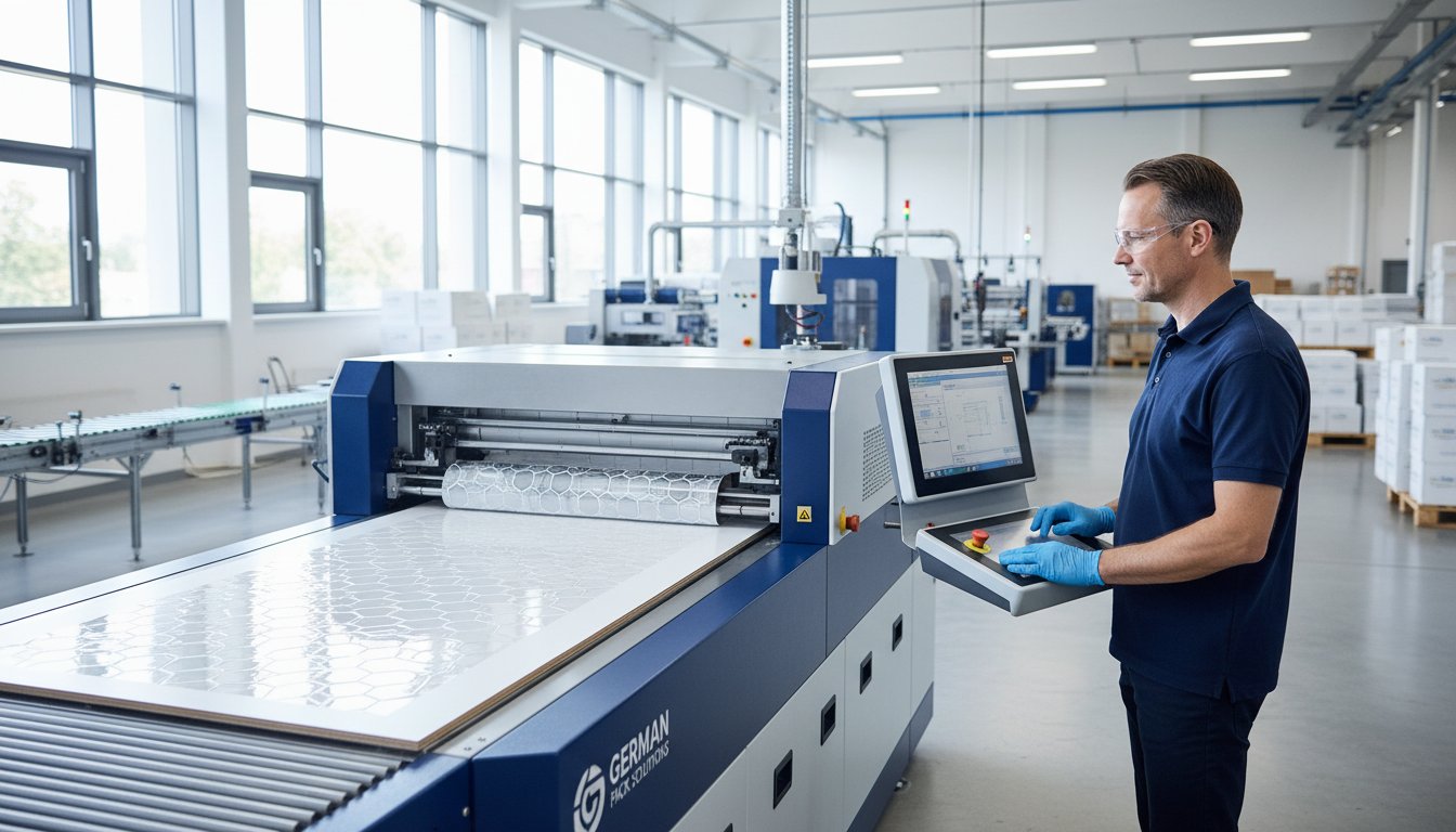 Verpackung Veredelung: Technische Präzision und ästhetische Aufwertung für Vollpappe