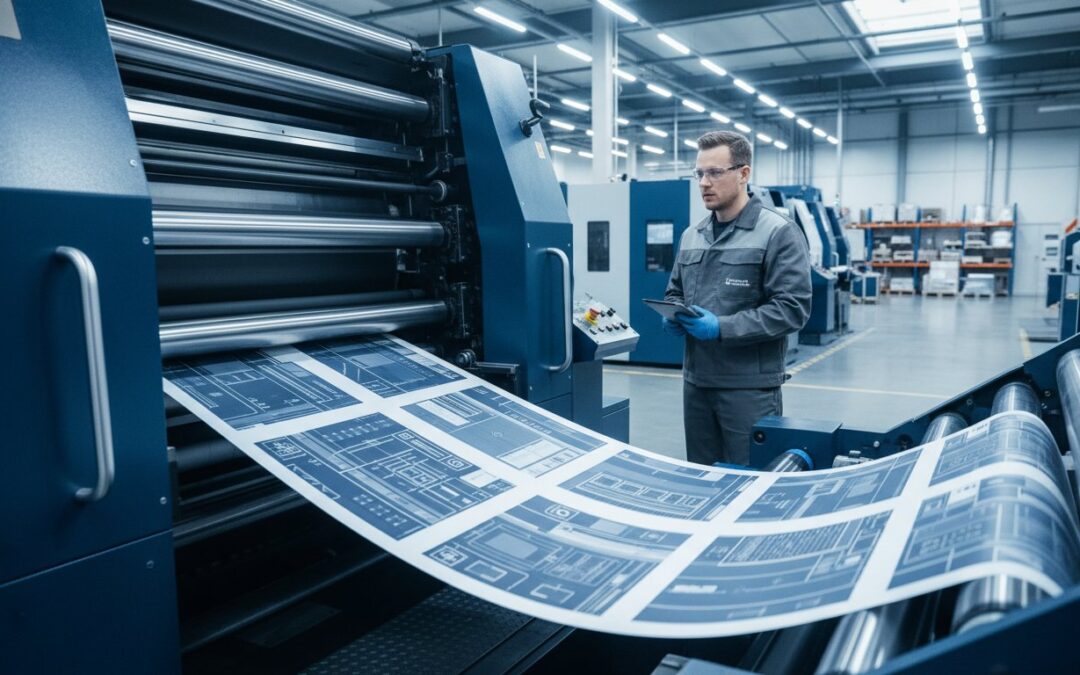 Faltschachteln bedrucken: Industrielle Serienfertigung und technische Präzision
