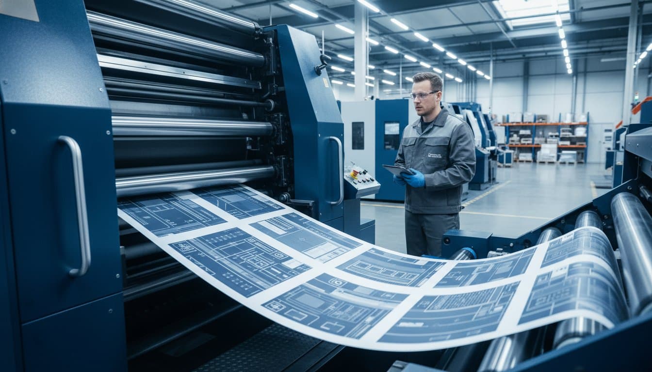 Faltschachteln bedrucken: Industrielle Serienfertigung und technische Präzision